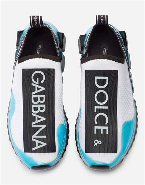 dolce gabbana blue sneakers|dolce gabbana sneakers farfetch.